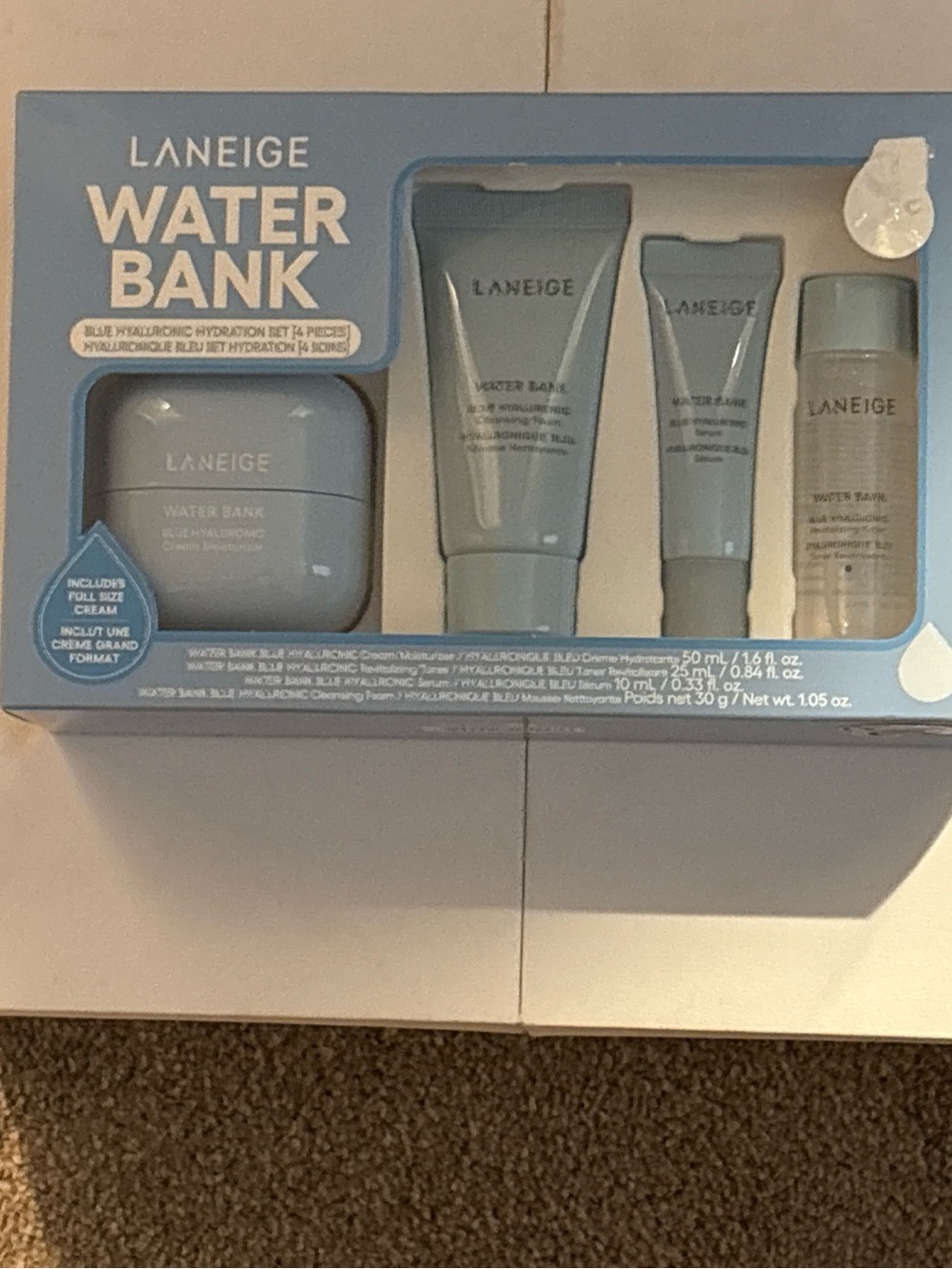 LANEIGE Water Bank Hydration Kit - Light Blue